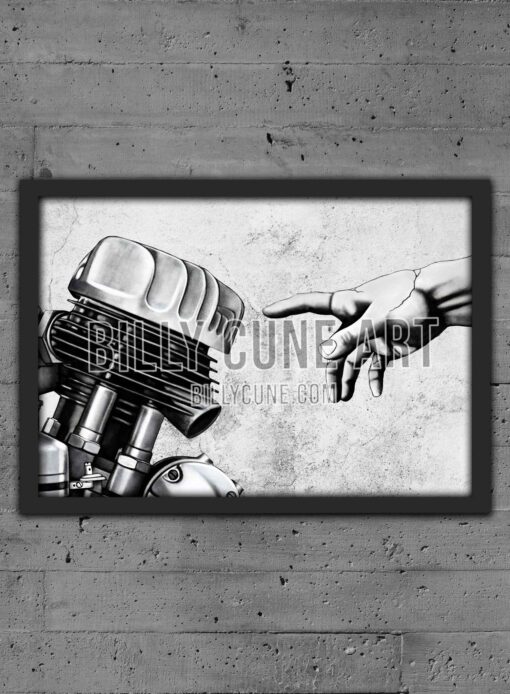 billy-cune-art-adam-and-flathead-poster