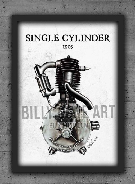 billy-cune-art-cingle-cylinder-1903-harley-davidson