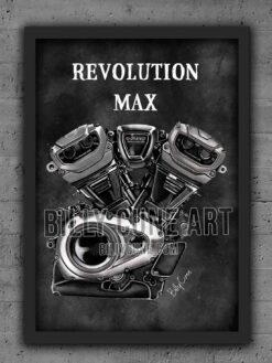 billy-cune-art-revolution-max-graphics-drawing-print-harley-davidson-dark-grey