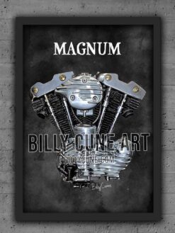 Alternative view of Magnum Hybrid V-Twin
