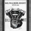 2016 Milwaukee-Eight 114 (Touring) Engine Print