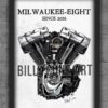 2016 Milwaukee-Eight - Harley-Davidson engine print