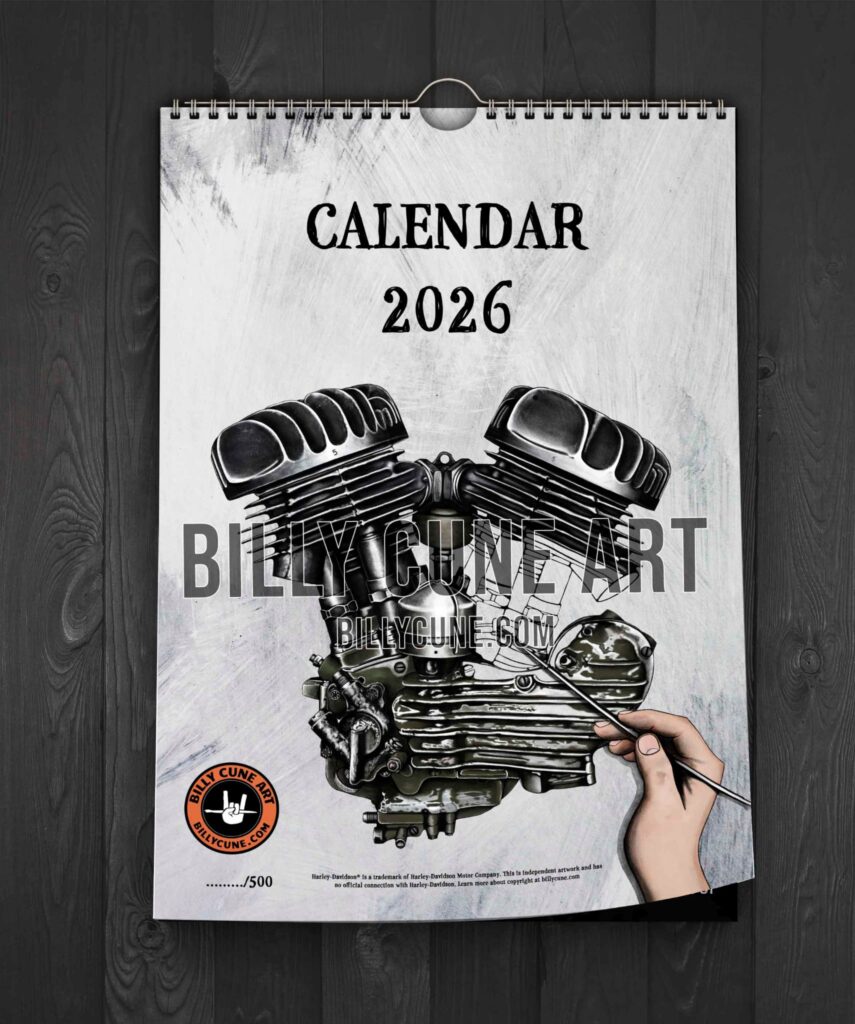 calendar 2026 billy cune art